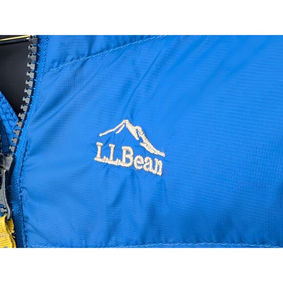 L.L. Bean Kids Ultralight 650 Down Hooded Jacket Size L (14-16) - Blue - Picture 5 of 14